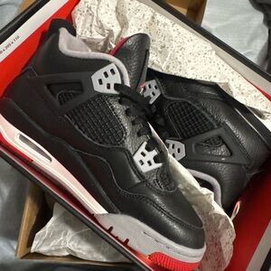 Black and Red Sneakers